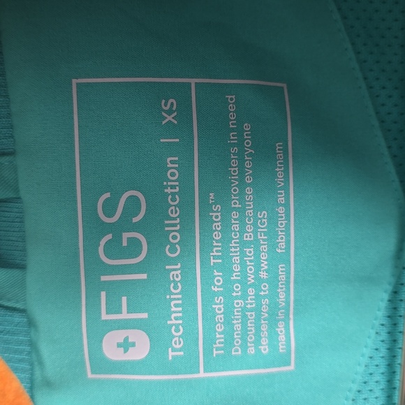 Figs Aqua Technical Collection Jacket and Pants Size XS - Picture 2 of 12